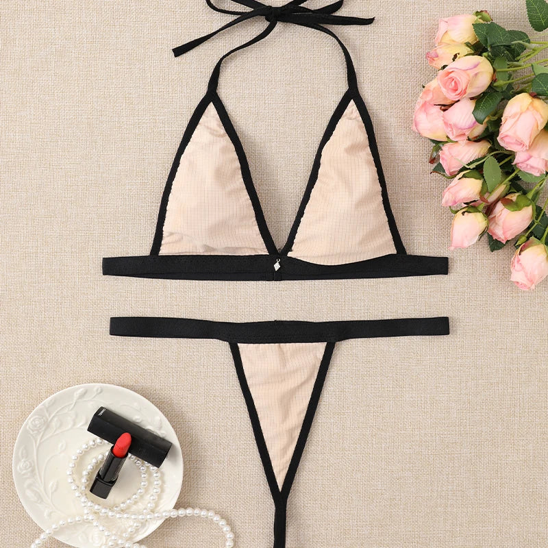 2024 Bathing Suit Women Micro Bikini Sexy Swimsuit Female Swimwear Bikini Set Brazilian Biquini Thong Swimming Suits Beachwear