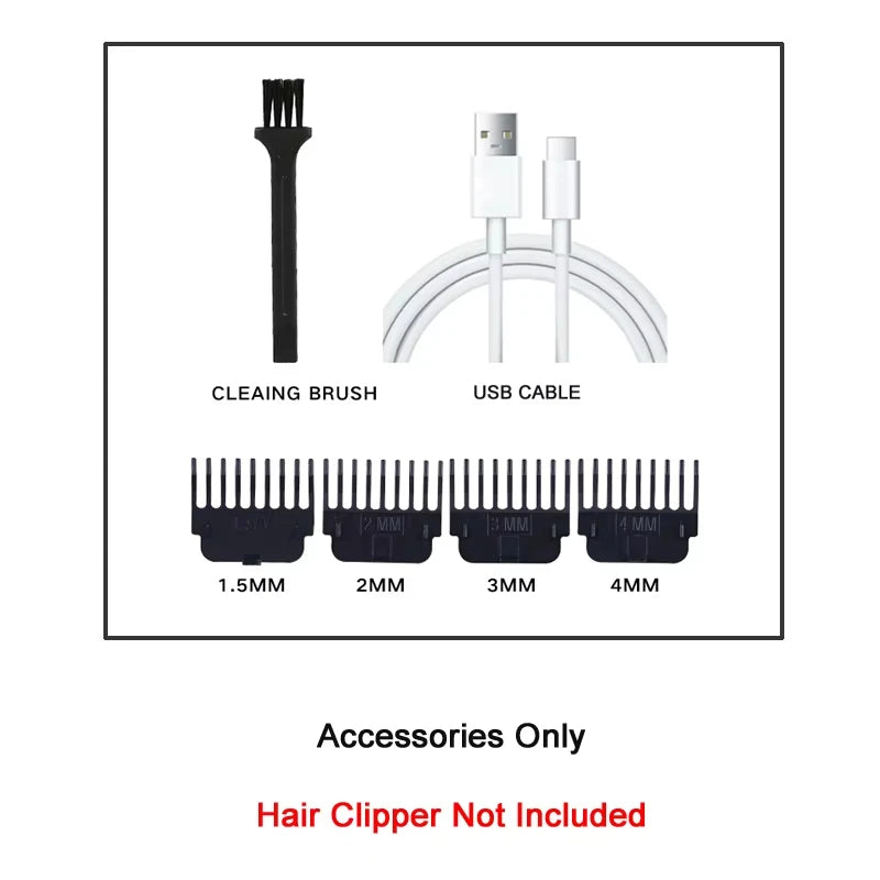Electric Hair Cutting Machine Vintage T9 Clipper Hair Rechargeable Man Shaver Trimmer For Men's Barber Professional New Hot Sale