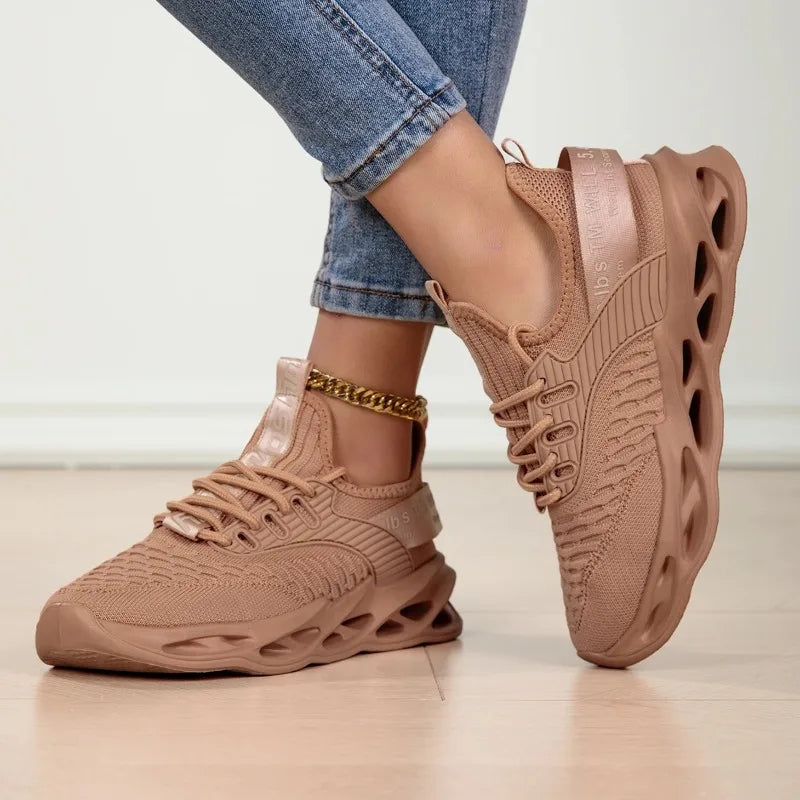 YRZL Women Sport Shoes Running Sneakers Breathable Comfortable Trainers High Quality Shoes Men Lightweight Sneakers for Women