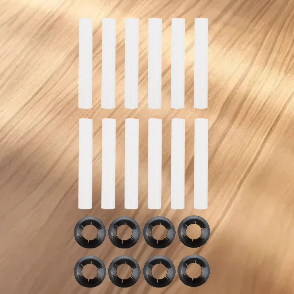 20Pcs Garage Door Hinge Quiet Roller Sleeves Roller Shaft Gaskets Compatible with Quiet Garage Door Rollers Bearing