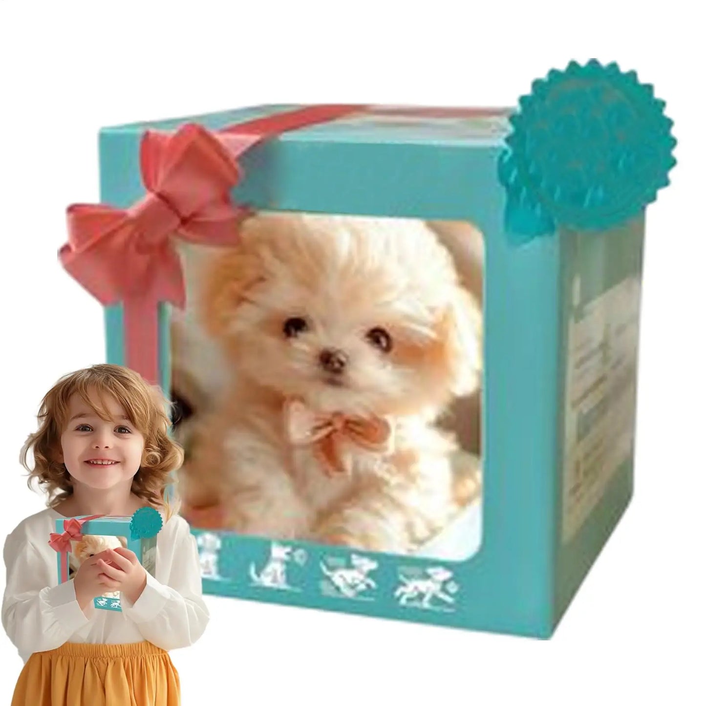 2025 New Robot Dog, Robot Puppy, Realistic Robots Puppy Cute Dogs Plush Doll Toy Gift Cartoon Children's Puppy Doll