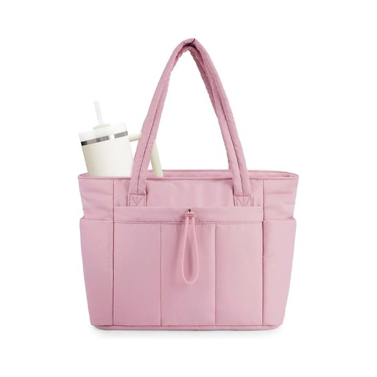 Tote Bags Packet Pouch Women'S Portable Shoulder Handbags With Cup Holder Laptop Outdoor Travel Work Camping Hiking Bags