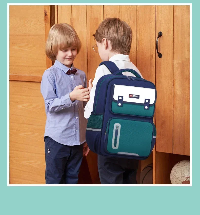 Childrens Schoolbag Fashion New Boys Girls Student Primary School Schoolbag Kids Waterproof Childrens Shoulder Bag Schoolbag