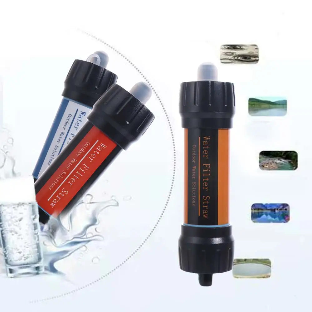 Mini Mini Water Filter Straw Purifier Direct Drinking Purification Water Filter TUP Portable Drinking Water Filtering Straw