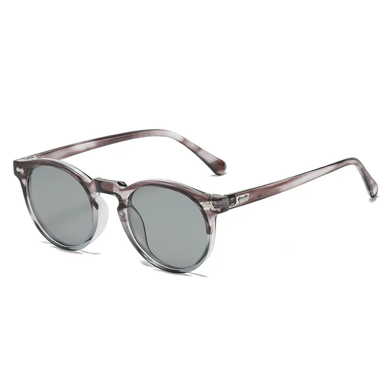 New Retro Polarized Sunglasses Men Women Fashion Small Round Sun Glasses For Male Female Literary Vintage Shades Driving Eyewear