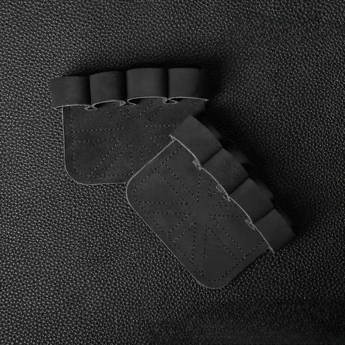 2pcs Fitness Gloves for Pull-Ups | Multi-Color Cowhide Leather Palm Protection | Non-Slip, Wear-Resistant Grip