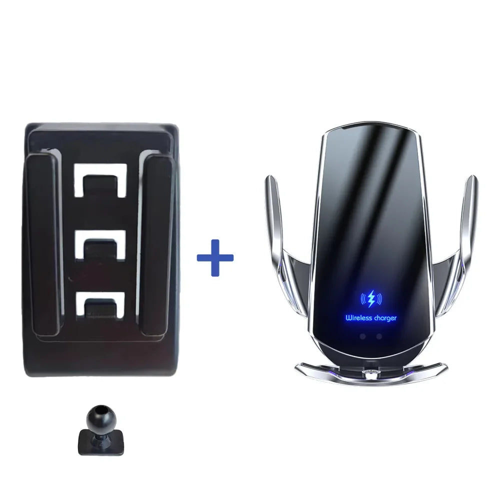 Car Phone Holder Wireless Charging Accessories For Peugeot 4008 2016 2017 2018 -2023 Space Wagon 5008 T87 2017-2023