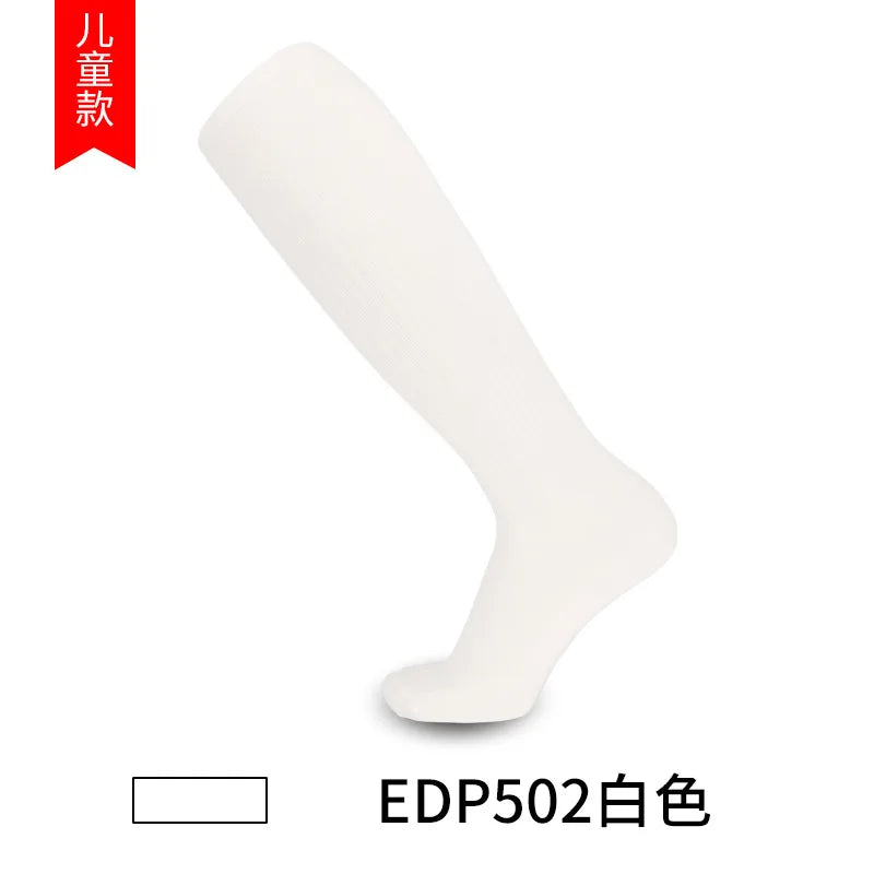 Boys and Girls Solid Thin High Training Soccer Socks  Long Socks Children's Knee Socks