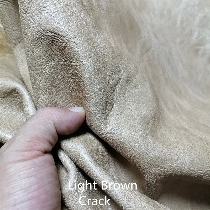 0.7/0.9mm Black Vegetable-Tanned Sheepskin. Top-Grain Leather. Genuine Leather Fabric. DIY Hand For Shoes.Bag. A Whole Sheepskin