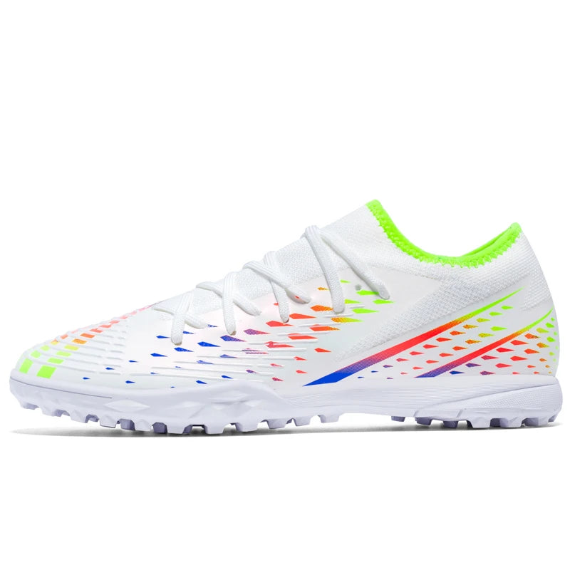 Soccer Shoes Men's Women TF/FG Football Boots Non-Slip Cleats Traning Grass Sneakers Teenagers Outdoor Breathable Sport Footwear