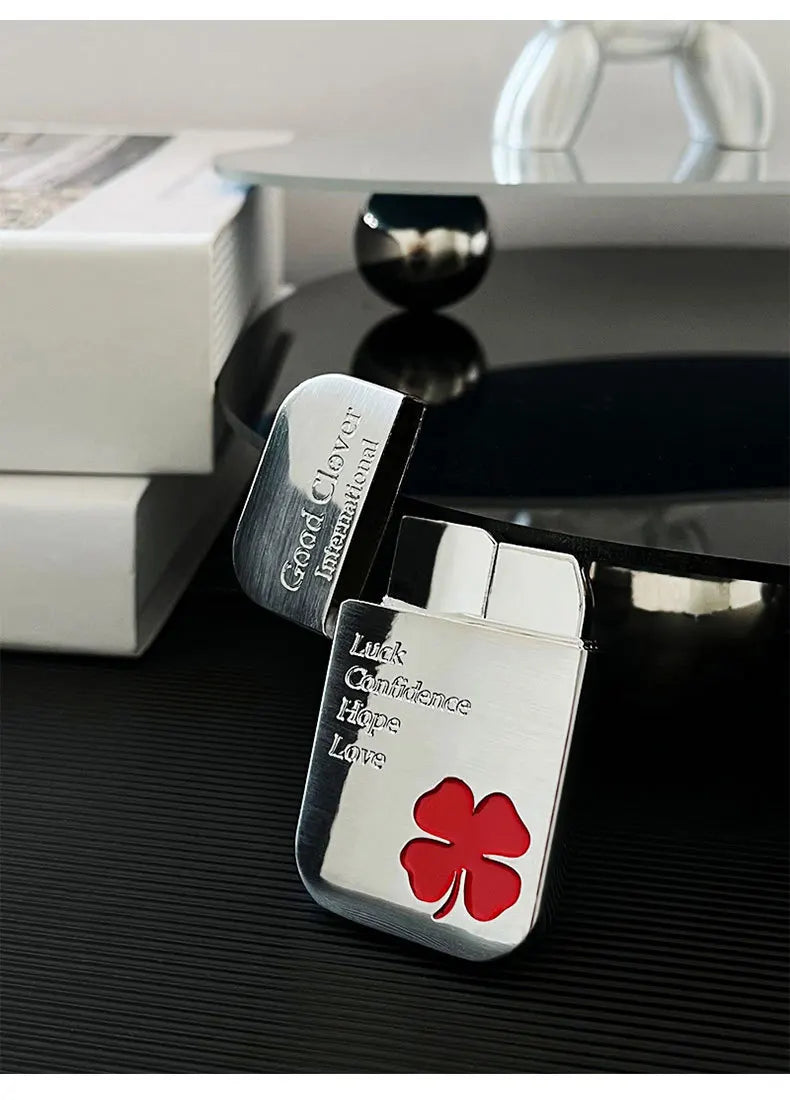 Pink Lighter Creative Lighter Kawaii Windproof Red Flame Lighter Fast Delivery High Value Green Flame Cool Gift