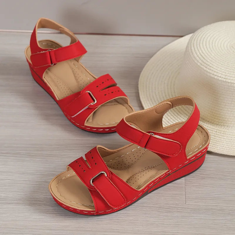 Women Shoes Sandals Summer Soft Women's Sandals Beach Sandals For Women Wedge Women's Shoes Elegant Female Sandal Women Footwear