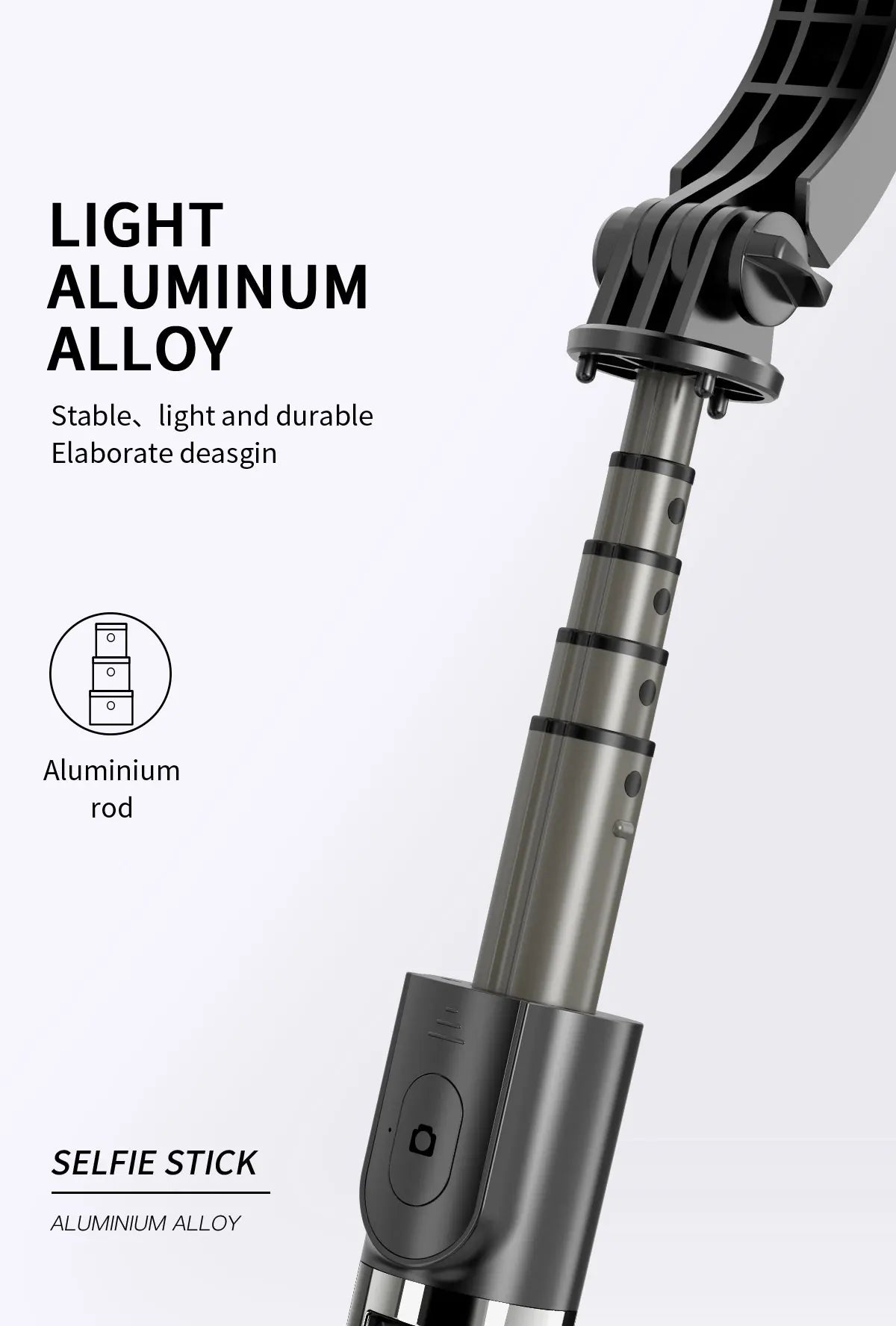 Gimbal Handheld L08 Auto Anti-shake Stabilizer Travel 360° Rotating AR Intelligent Following Bracket Vlog Shooting Smartphone