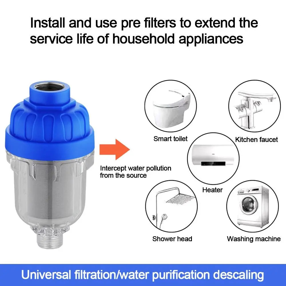 Stainless Kitchen Faucet Filter Purifier Output Pre-filter Tap Water Front Water Filter Shower Filter