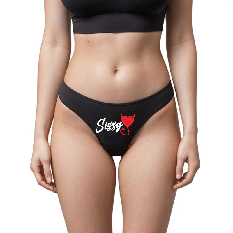 Multicolor Cotton Thongs Low Waist Underwear Thong Sexy Thongs For Women Funny Gifts Couple Gifts Thong Panties Ladies Underwear