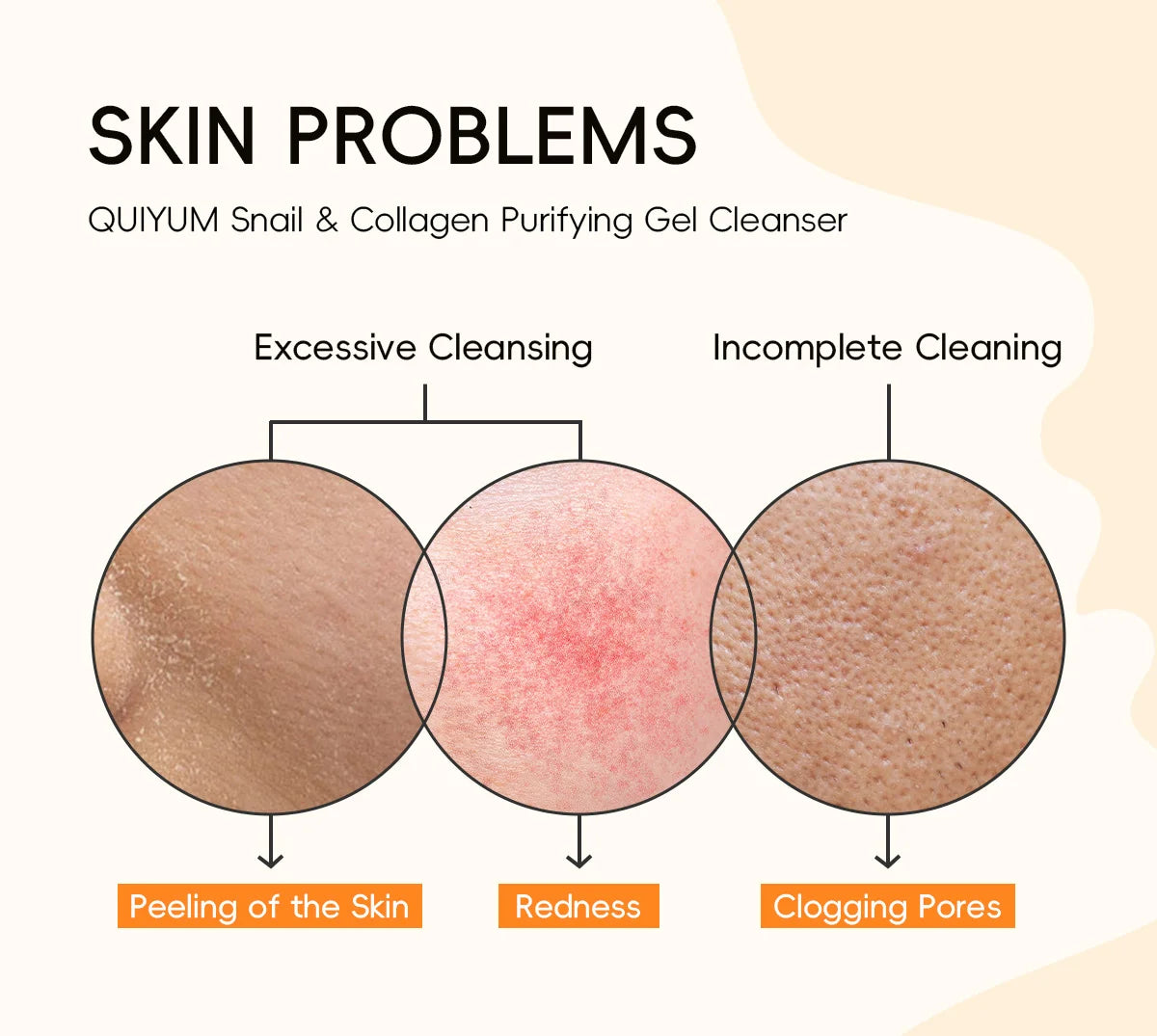 Quiyum 3 Step Set 97.5% Snail Mucin Collagen Hydrating Glowing Skin Korean Skincare