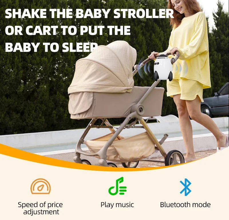 Baby Rocker Portable Baby Bouncer Can Play Lullabies To Help Babies Fall Asleep Baby Sleep Aid Newborn Essentials Best Gifts