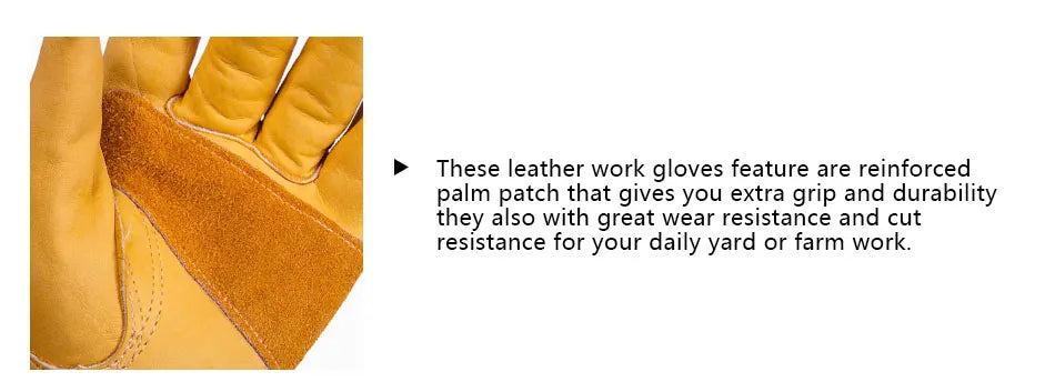 Cowhide Motorcycle Gloves Breathable Gloves Racing Gloves Outdoor Sports Protection Hunting Multipurpose Working Security Gloves