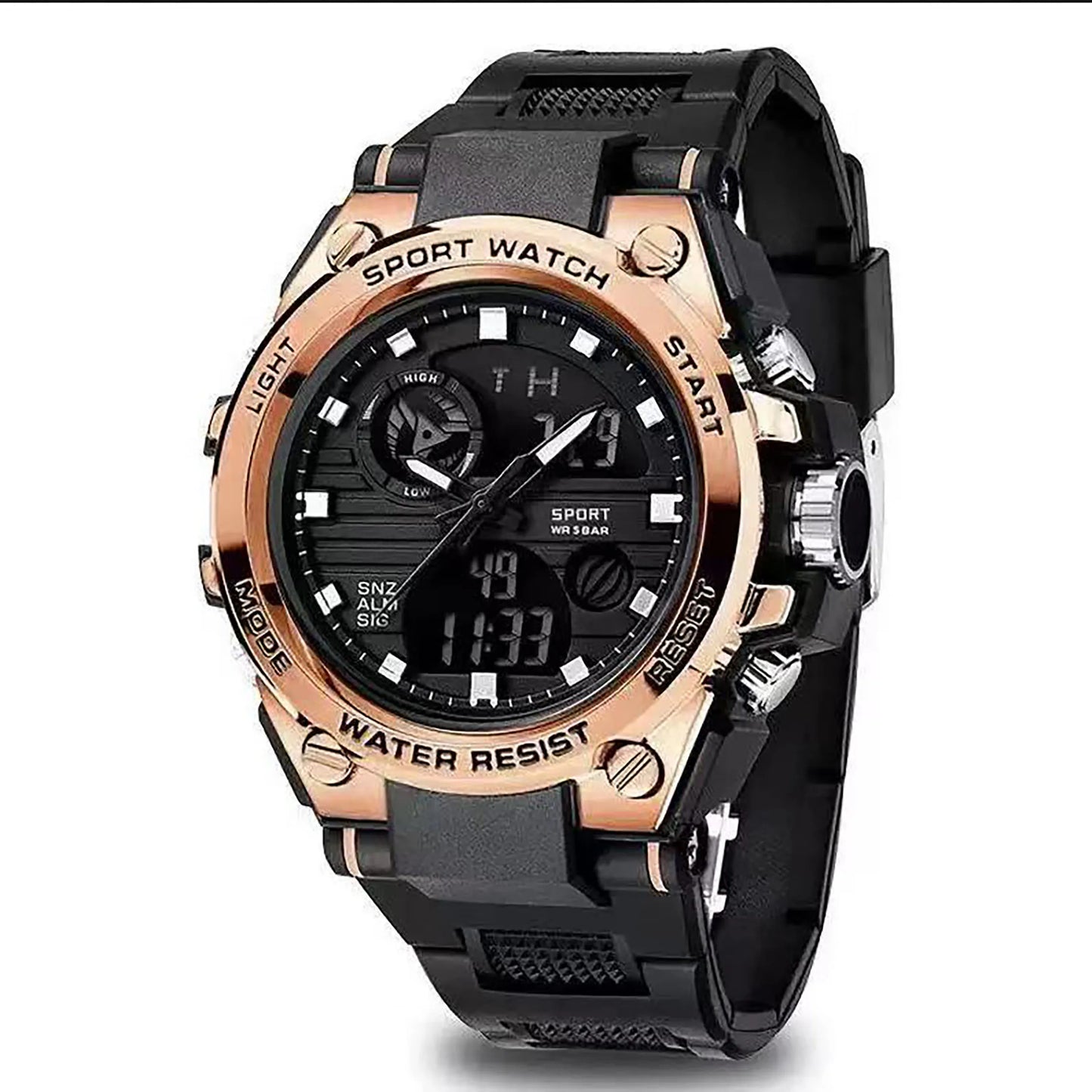 Electronic watch for men, students, junior and senior high school students, teenagers, multi-functional sports, high-quality men