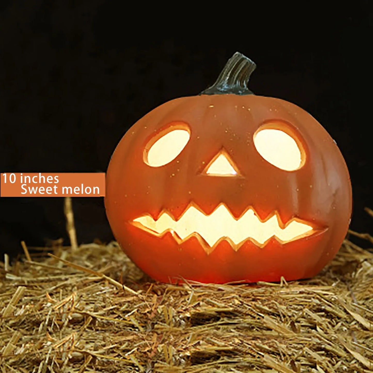 Halloween LED Pumpkin Decoration Halloween Light Warm Light Pumpkin Lantern Lamp for Home Party Supplies Room Decoration Props