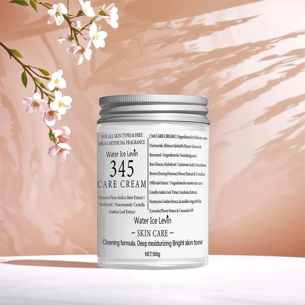 100g 345 Antioxidant Moisturizing Cream Hydrating Anti Aging Brightening Non Greasy Lightweight For All Sensitive Skin Care