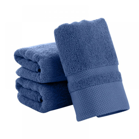 Solid Color Cotton Hand Towels Bathroom Hand Towels Set Ultra Soft And Highly Absorbent Towel For Bath Hand Face Gym And Spa ﻿