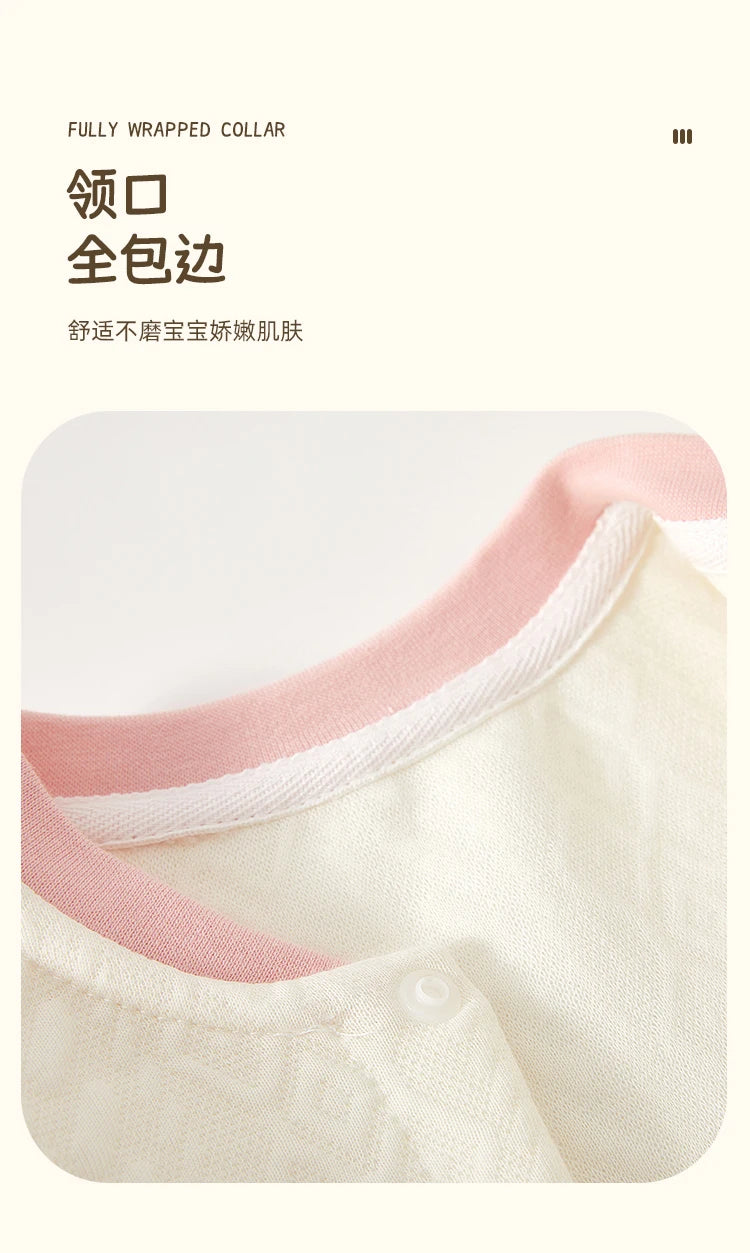 Baby Clothes for Autumn, Class A, Baby Girl Full-Month Outfit, One-Piece Suit, Baby Silk-Lined Warm Newborn Romper