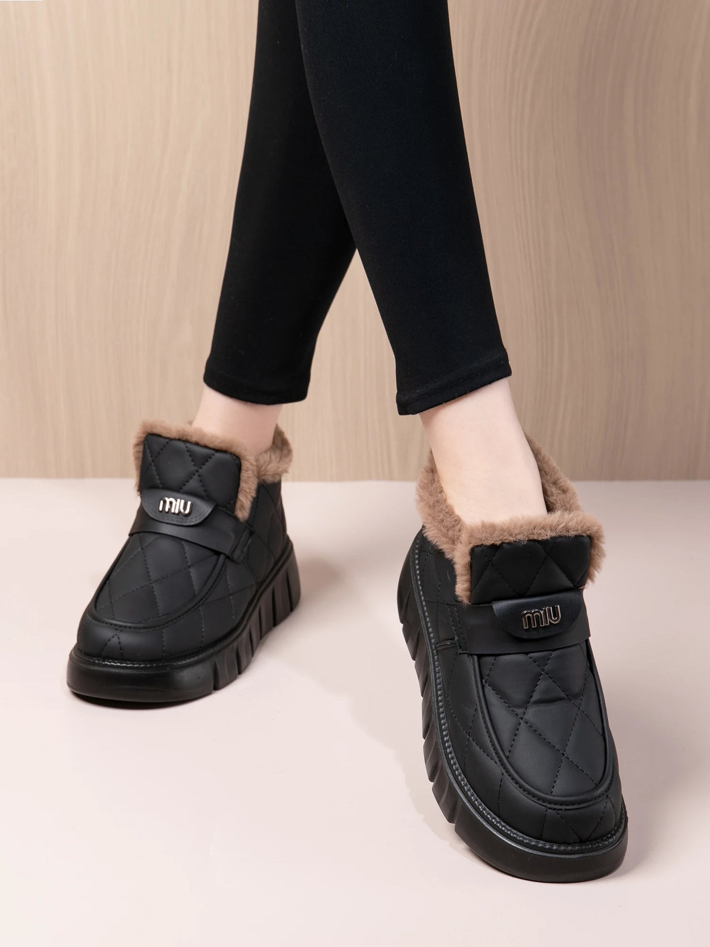 2026 Winter New Arrival Women's Shoes Thick Bottom Anti-Slip Wear-Resistant Cold-Proof Warm Comfortable Free Shipping
