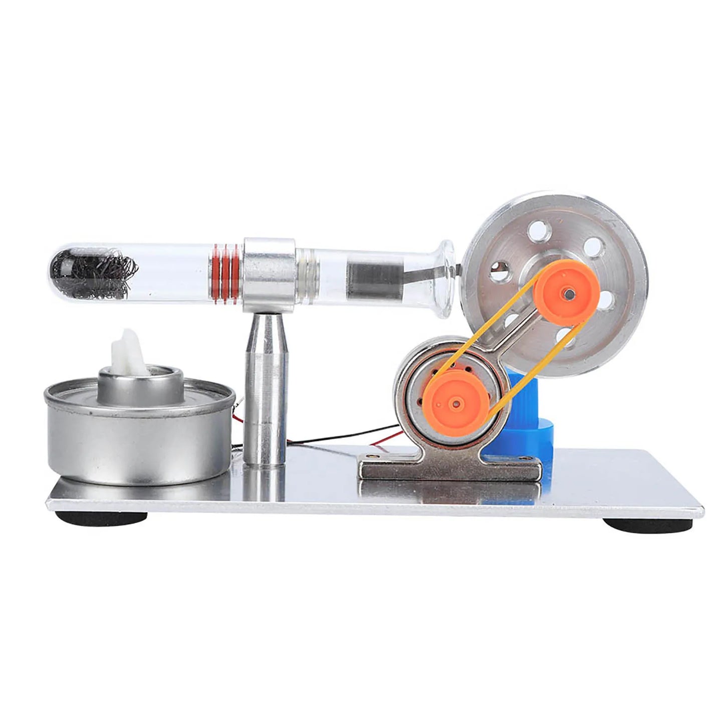 Stirling Engine Generator Single Cylinder Sterling Engine Model Steam Power Physics Science Laboratory Teaching Tool