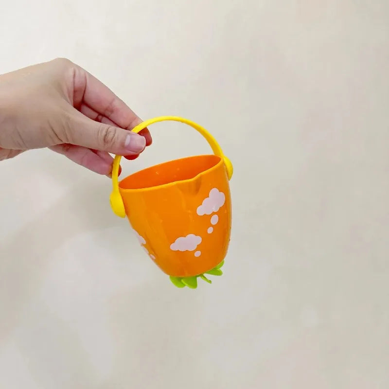Baby Shower Bath Toys Leaky Bucket Water Cups Sprinkling Play for Toddler Bathtub Beach Mini Bathroom Gifts pool toys baby bath