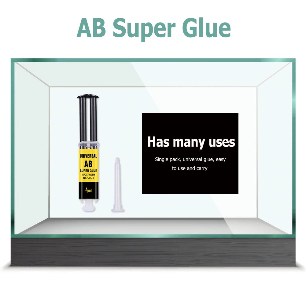 Epoxy Resin AB Glue Office 2 Minutes Curing Firm Long-lasting Reliable Epoxy Resin Strong Glue AB Glue Adhesive Super Liquid