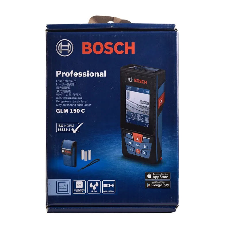 Bosch Laser Tape Measure Professional Distance Meter Optical Rangefinder Accurate 30-50m Surveying Equipment