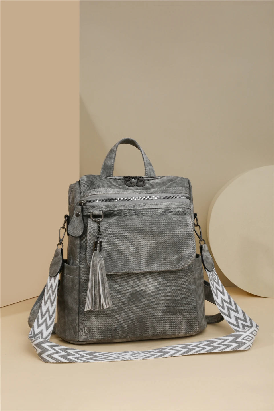 Ladies Daypacks Fashion Backpacks Women Big Travel Bagpack Large School Bags for Girls Solid Color Leather Rucksacks Female