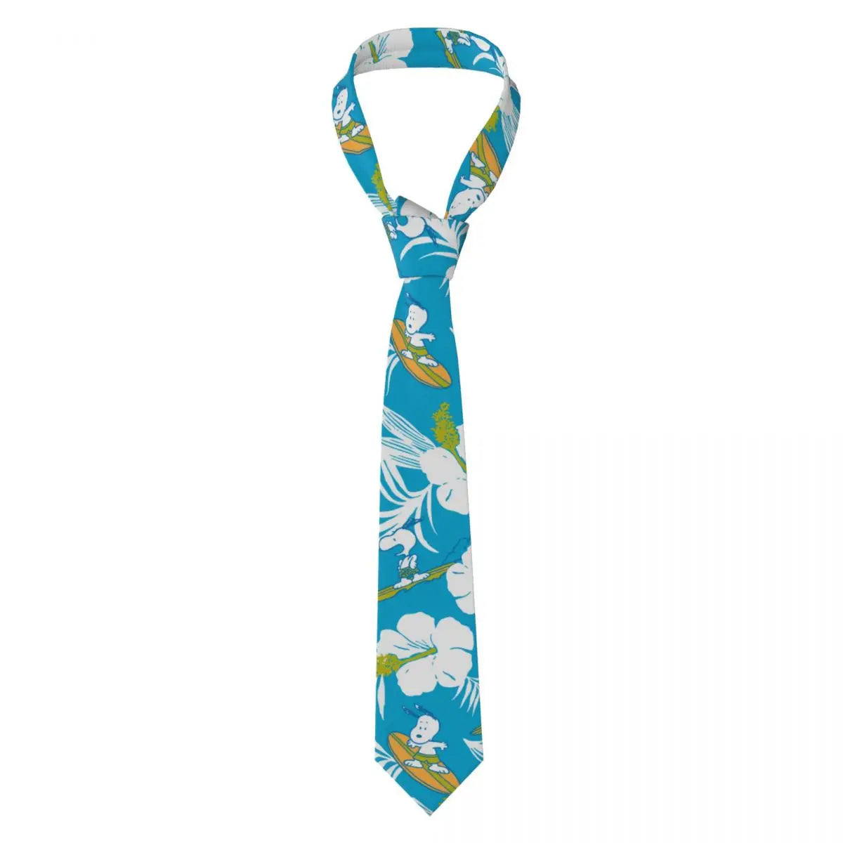 Snoopys & Woodstock Smile Giggle Laugh Neckties Silk 8 cm Neck Tie for Mens Shirt Accessories Cravat Wedding Accessories Office