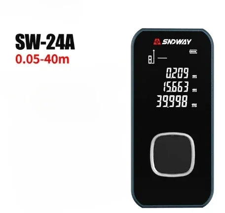 Mini Metal Laser Distance Meter 40M 50M 60M 100M IN FT M Tape Measure Trena Lazer Rangefinders OLED Display Construction Tools
