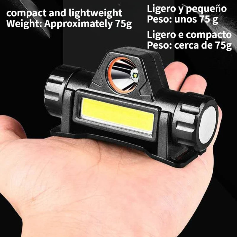 LED headlights, high-intensity flashlights, charging headlights, night fishing lights, outdoor brightness lighting fixtures