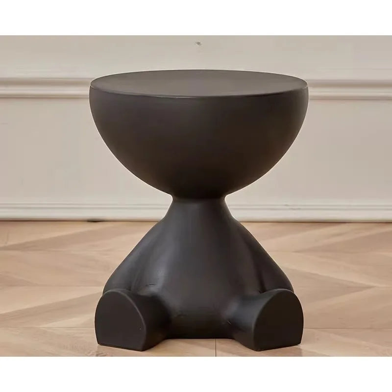 Creative Light Luxury Cartoon Sofa Edge Table Creative Flat Head Coffee Table Small Household Coffee Table Furniture Side Table