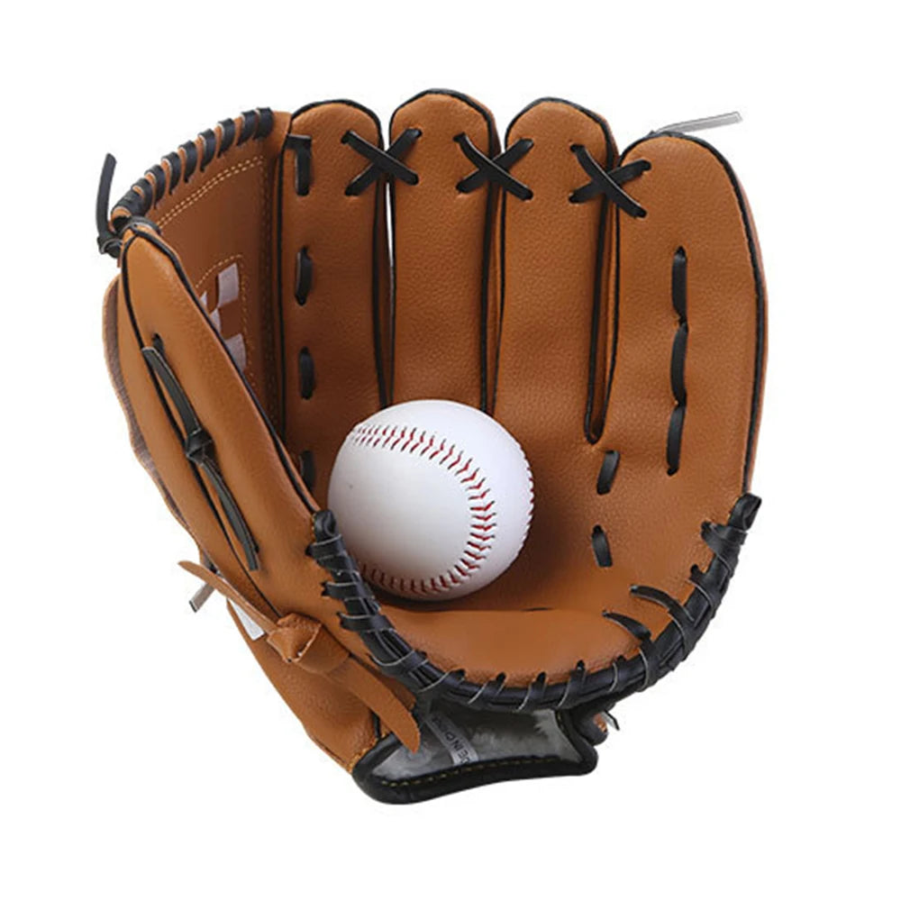 baseball gloves 10.5/11.5/12.5 Inch Outdoor Sport Baseball Glove for Kids Youth Adults Left Hand Baseball Practice Glove