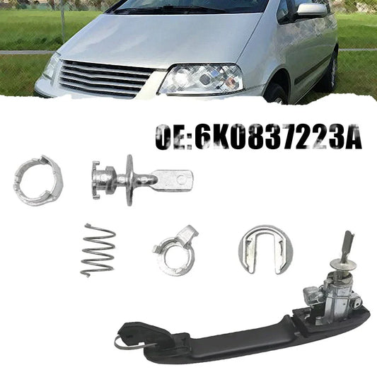 1Set Car Front Left or Right Door Lock Repair Replace Parts Fit for VW SHARAN SEAT ALHAMBRA 95-10 FORD GALAXY 95-06 6K0837223A
