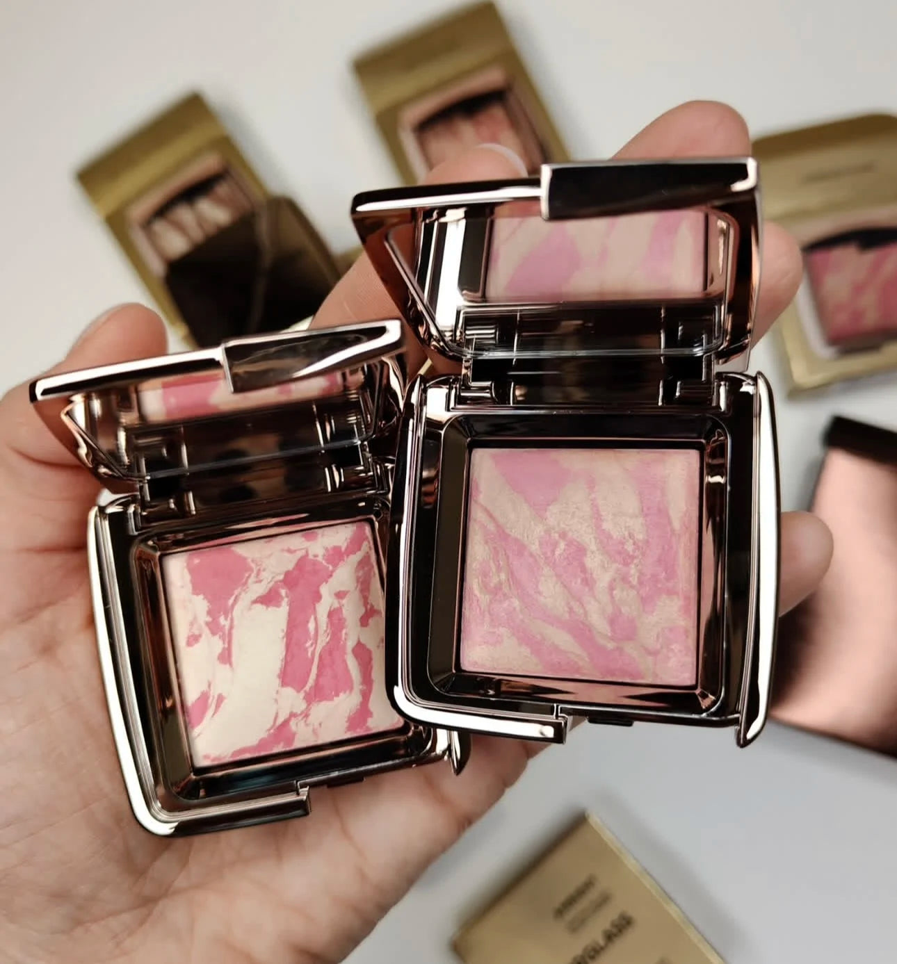 2.4g Original Soft Natural Matte Lasting Marble Blush Ethereal Glow Diffused Heat Mood Exposure Hourglass Ambient Lighting Blush