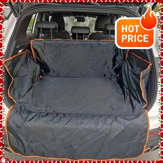 2025 Durable Polyester Auto Trunk Mat for Pets - Non-Slip, Scratch-Resistant, Easy-Clean Mat for SUVs and Cars, Pet Safety Mat