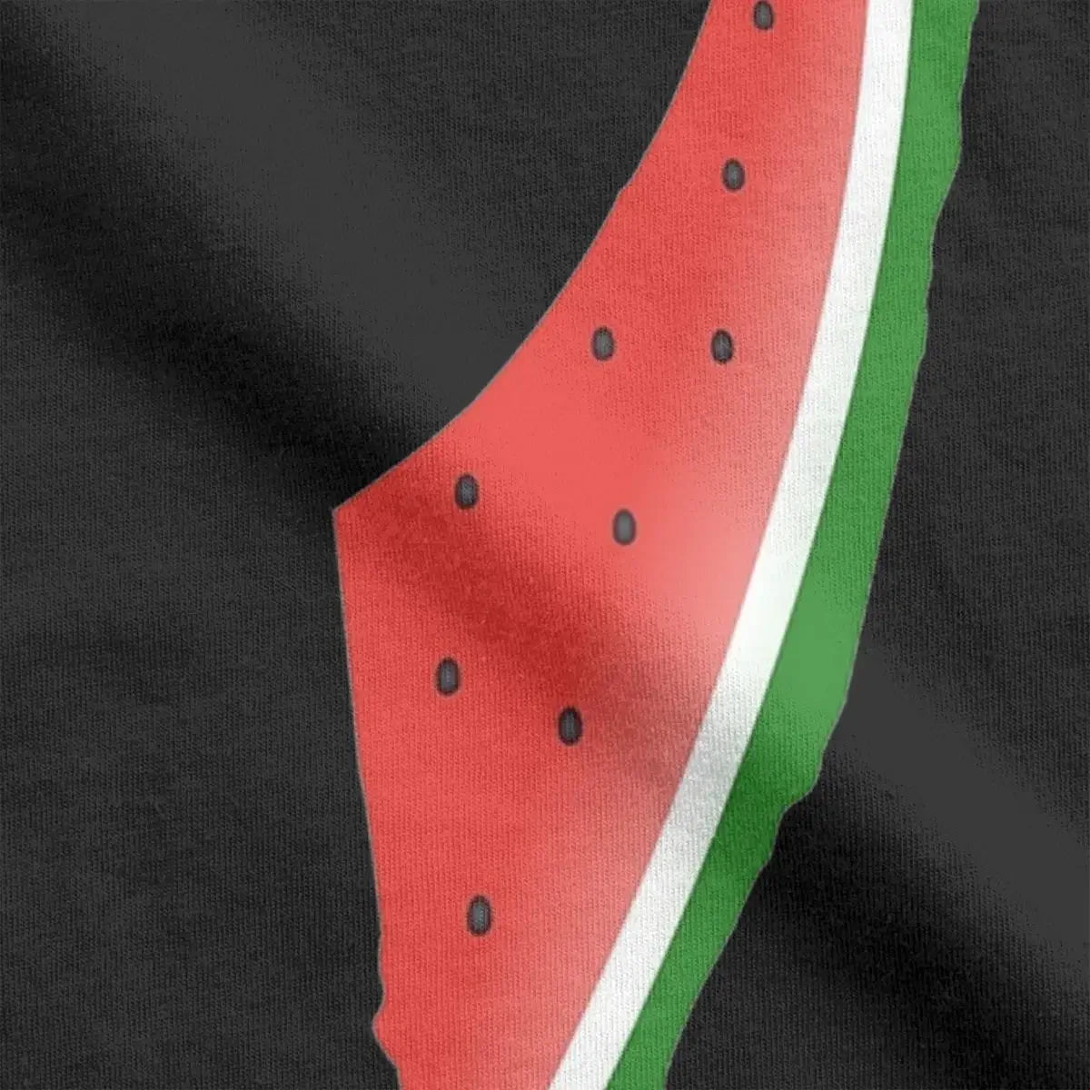 Men T-Shirt Watermelon Vintage 100% Cotton Tee Shirt Short Sleeve T Shirt Crewneck Tops Printing