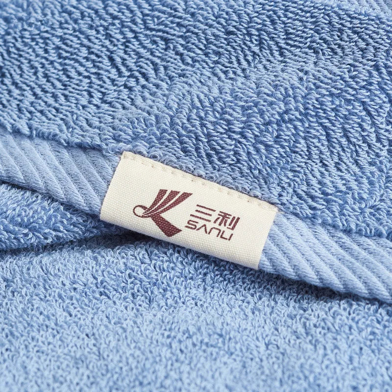 80x160cm 800g Plus Large 100% Cotton Thickened Solid Color Bathroom Adult Bath Towel