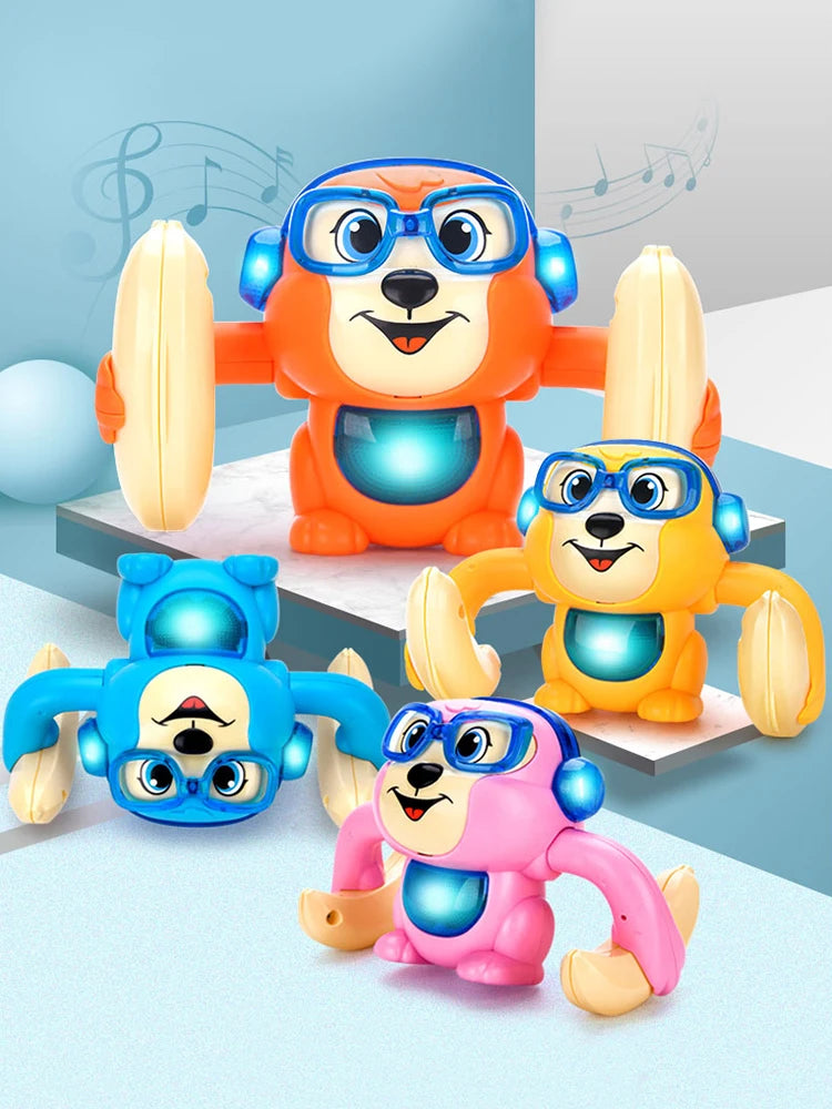 Children Electronic Animals Kids Dancing Monkey Pets Have Music Light Education Baby Sensory Interactive Development Toys