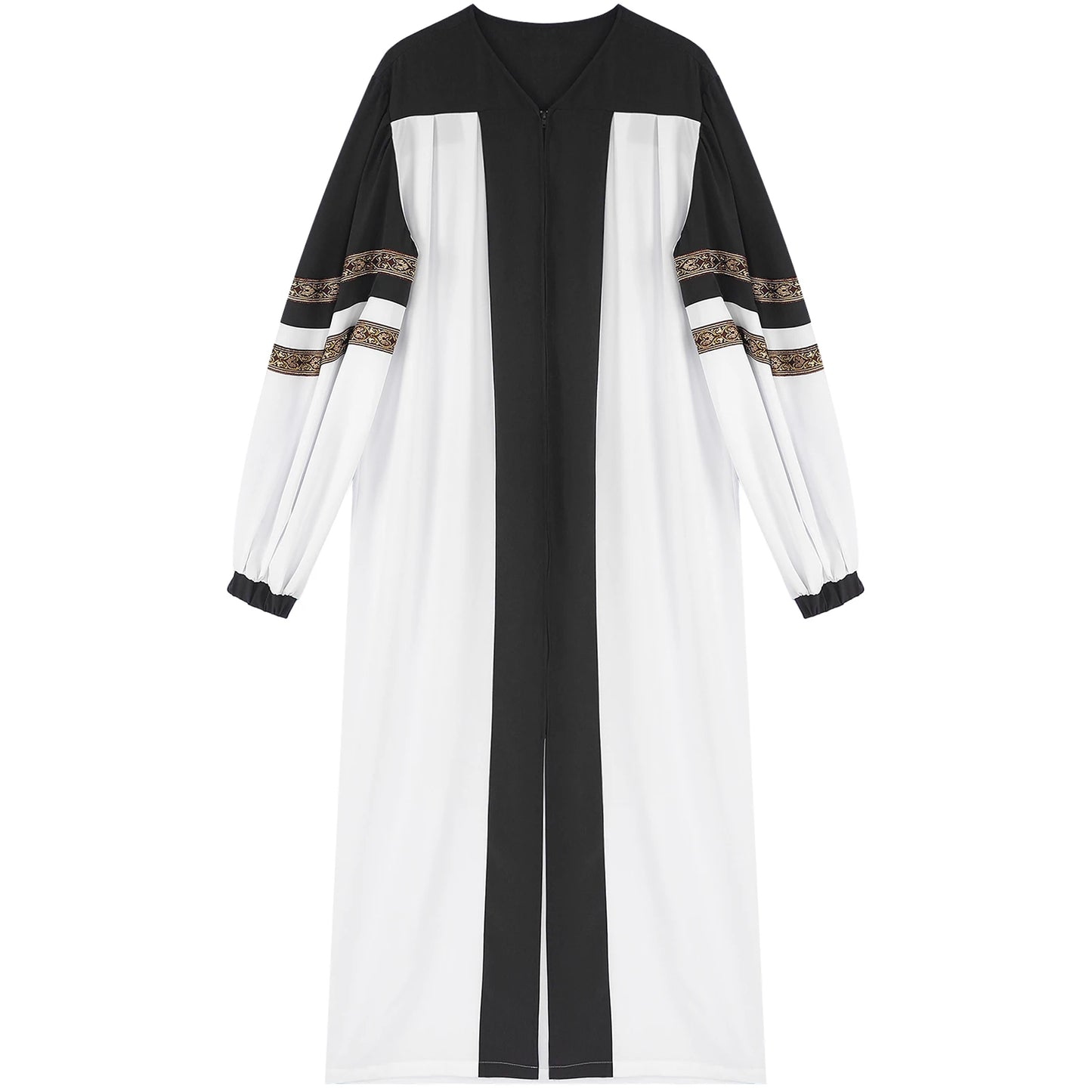 Womens Church Clergy Loose Choir Robe Dress Priest Preacher Dresses Baptism Confirmation Officiant Costume Praise Worship Dress