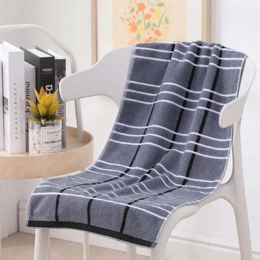 40*90cm Lengthened Bath Towel Cotton Adult Plus Size Thickened large body bath towels Absorbent Soft Big Towel Bathroom supplies