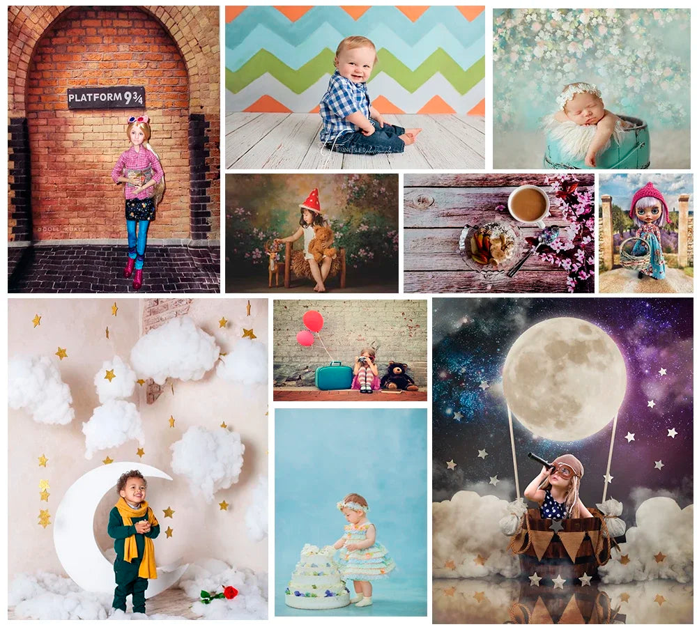Wedding Theme Photography Background Round Wreath Wooden Wall Decoration Couple Wedding Scene Supplies Backdrop Studio Props