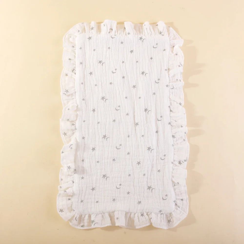 2 baby burp blankets, soft cotton, drool bibs, suitable for newborns, unisex, baby feeding supplie