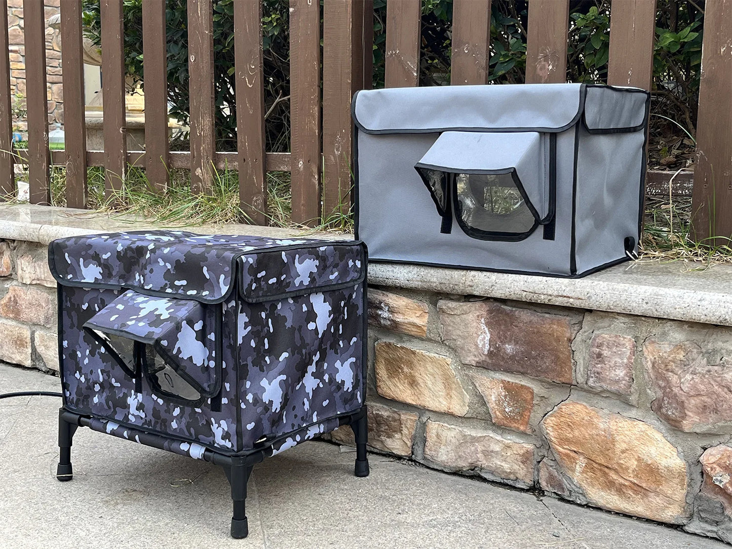 Cat litter Outdoor heating and insulation Cat litter Foldable  cage  delivery room Pet house Universal in all seasons