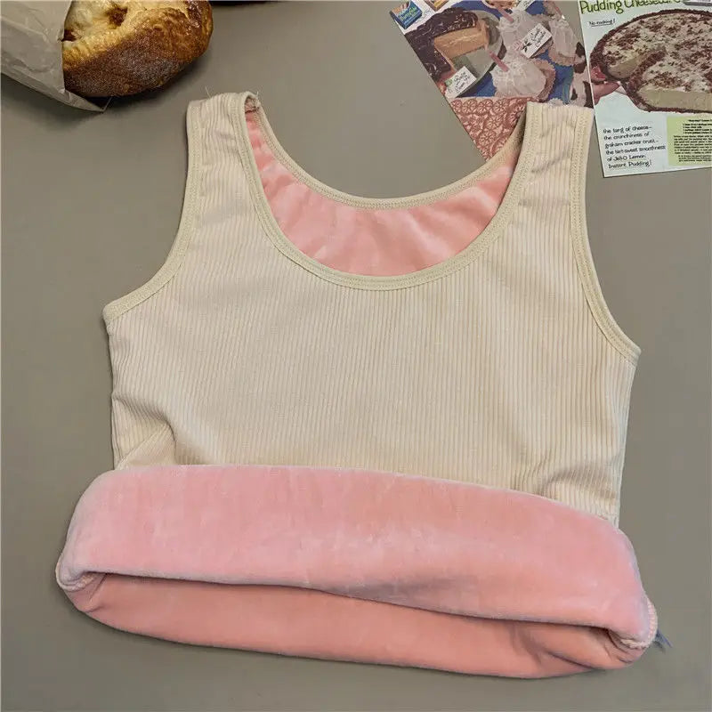 Thermal Underwear Vest Thermo Lingerie Woman Winter Clothing Comfortable Warm Top Inner Wear Thermo Shirt Ladies Undershirt New